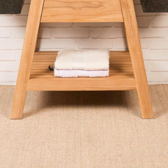 Mueble de baño de teca Khéops 140 cm