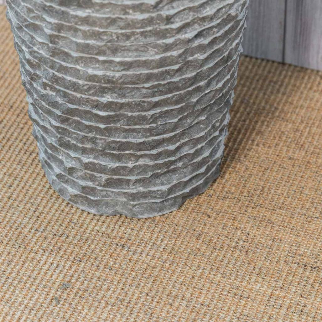 Lavabo de pie cónico de piedra Florencia negro