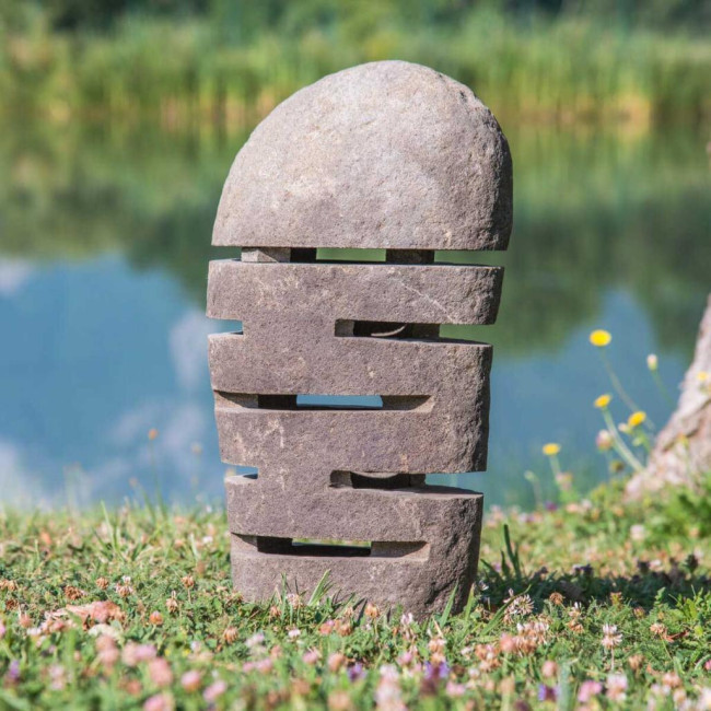 Làmpara de piedra de rào para jardàn 50