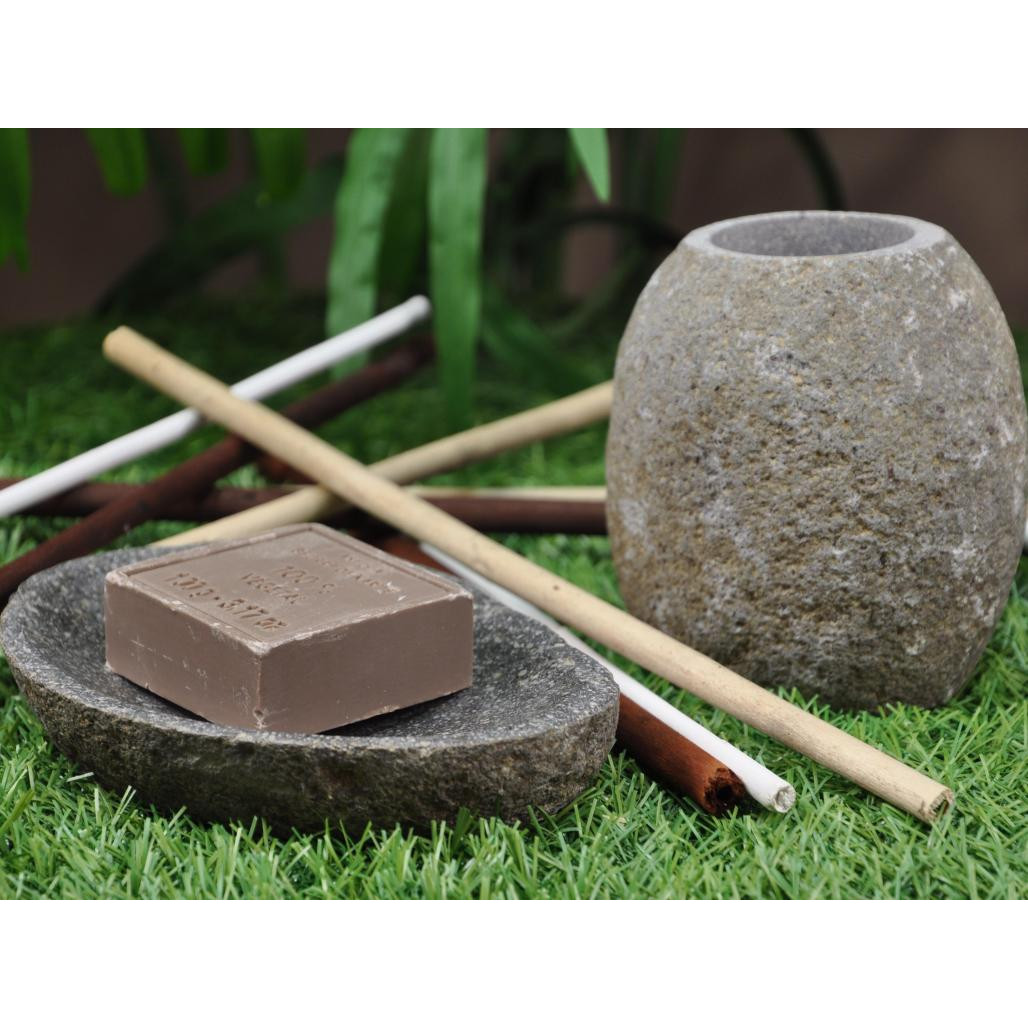 Jabonera de piedra de río Jabonera de piedra de río