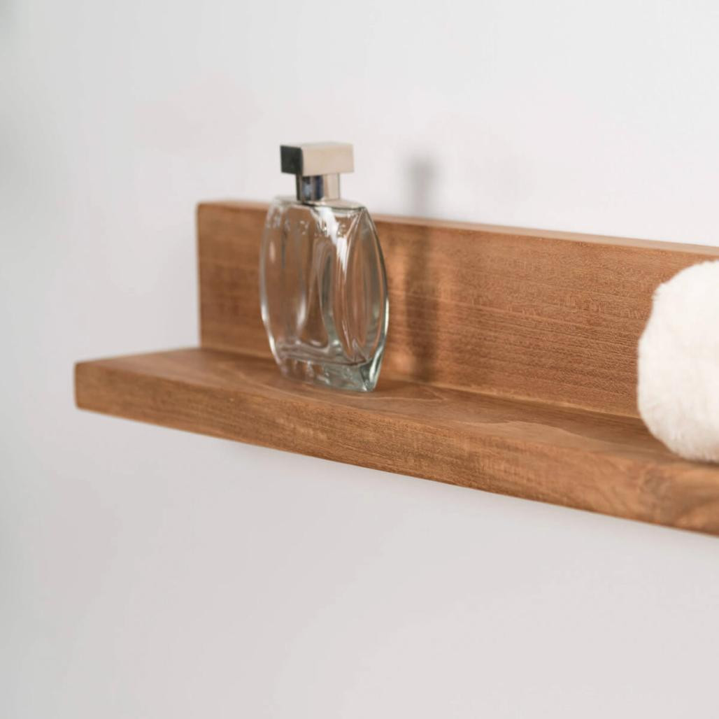 Repisa balda Camelia cuarto de baño de teca maciza 70 cm Repisa balda Camelia cuarto de baño de teca maciza 70 cm