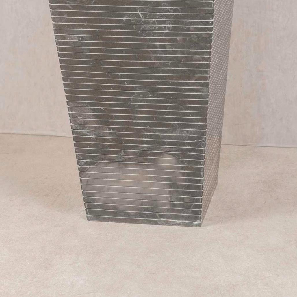 Lavabo de pie cuadrado de piedra cuarto de baño Guiza negro Lavabo de pie cuadrado de piedra cuarto de baño Guiza negro