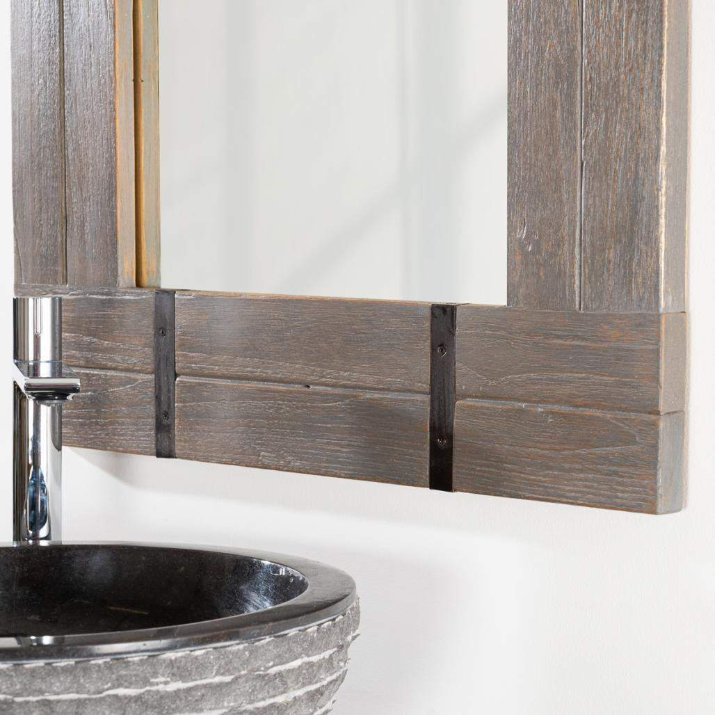 Espejo para cuarto de baño Loft 60 x 80 gris Espejo para cuarto de baño Loft 60 x 80 gris