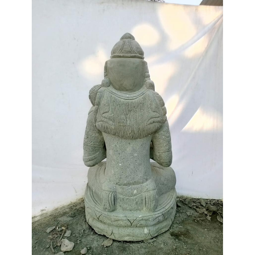 Estatua dios balinesa chakra exterior zen piedra natural 120 cm Estatua dios balinesa chakra exterior zen piedra natural 120 cm