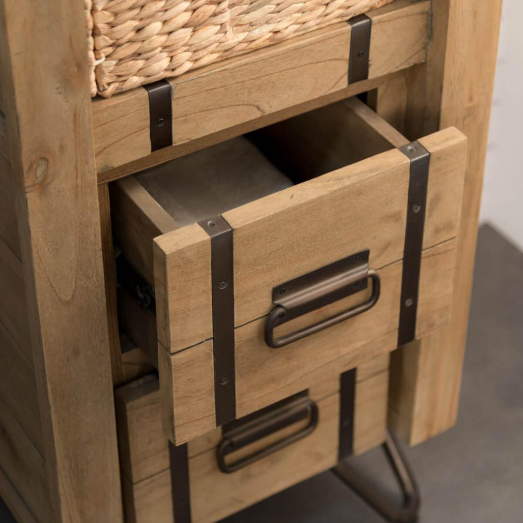 Columna de mindi 190 Loft natural