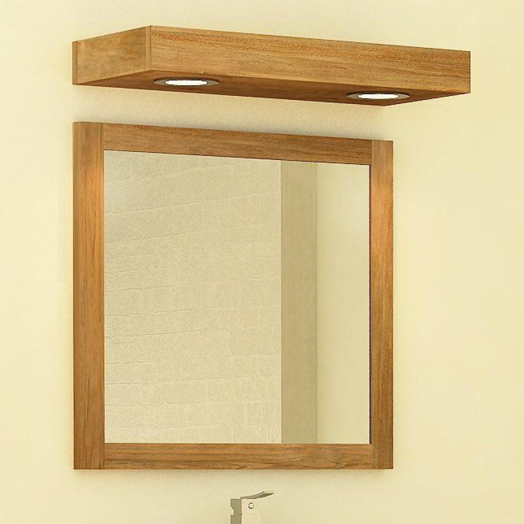 Banda luminosa de teca para focos 70