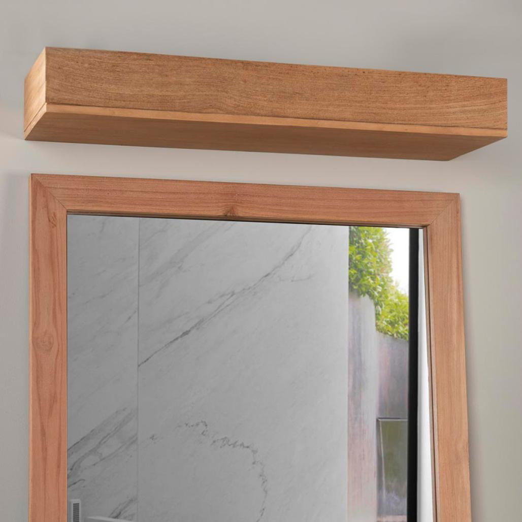 Banda luminosa de teca para focos 70