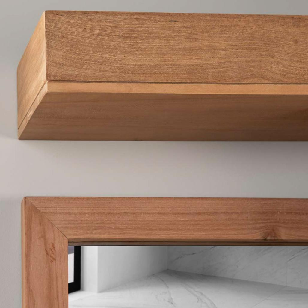 Banda luminosa de teca para focos 70