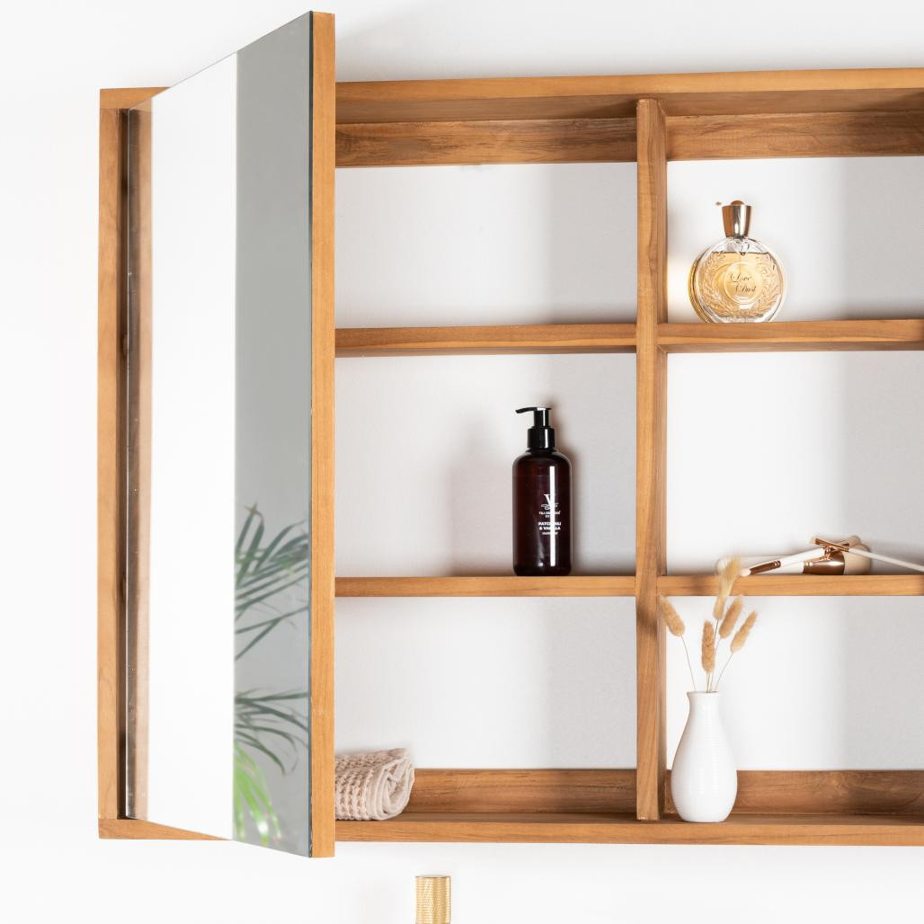 Espejo armario de cuarto de baño 130 cm