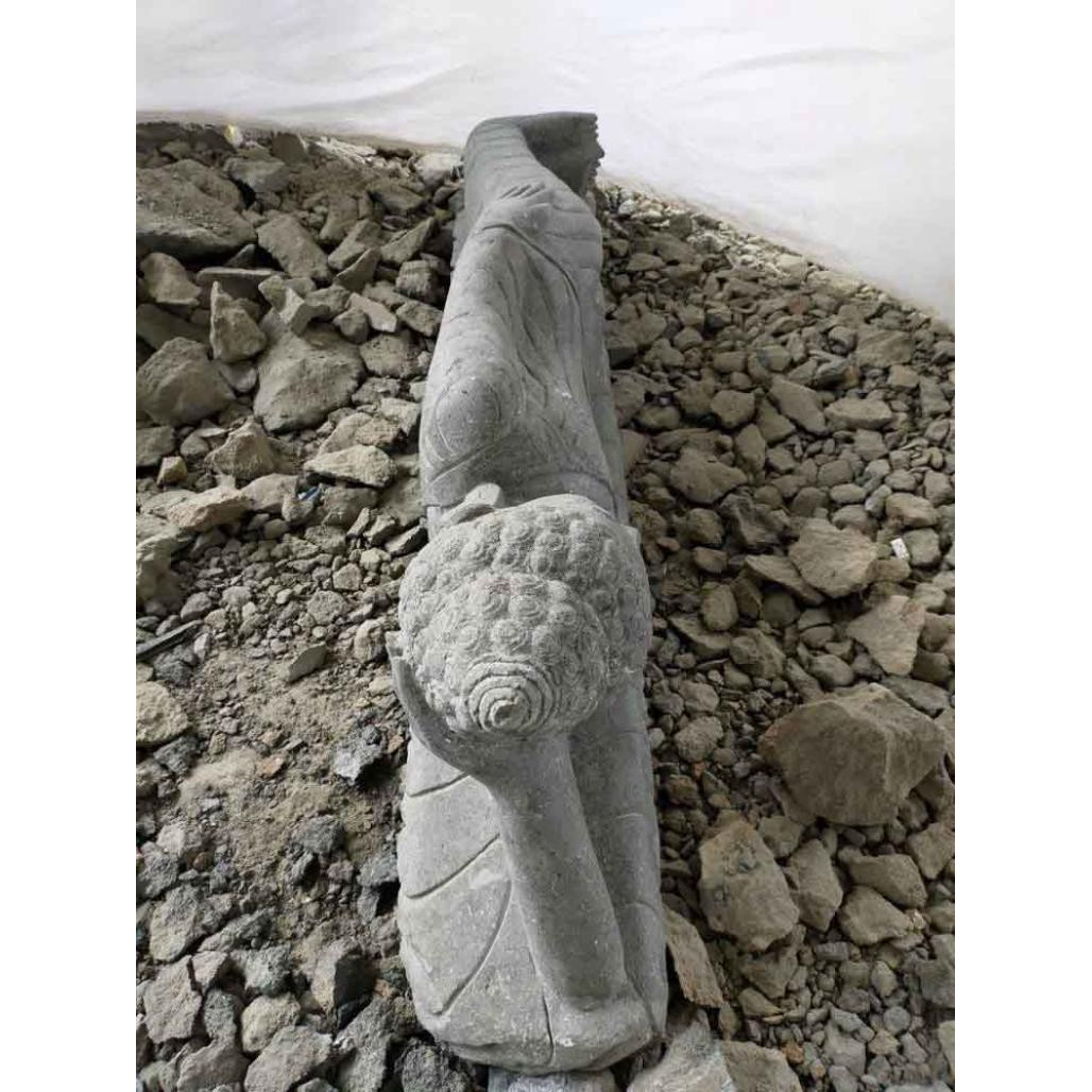 Estatua de jardàn buda tumbado de piedra natural 150cm Estatua de jardàn buda tumbado de piedra natural 150cm