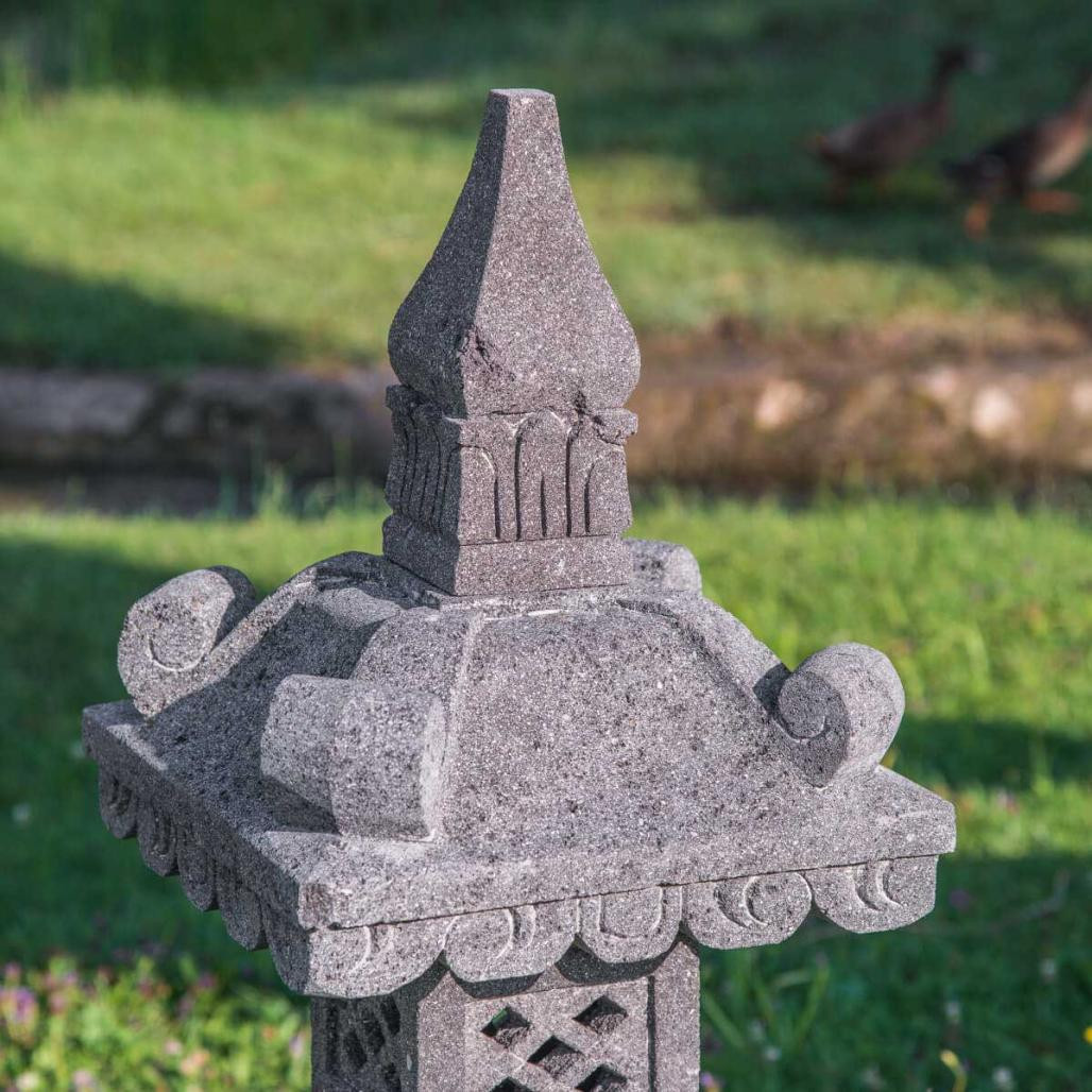 Làmpara jardàn japonés piedra de lava 1,20 m Làmpara jardàn japonés piedra de lava 1,20 m