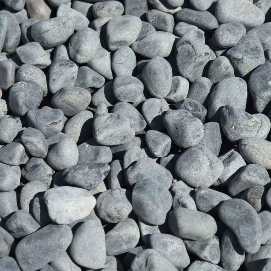 5 bolsas de piedras grises de 10 kg