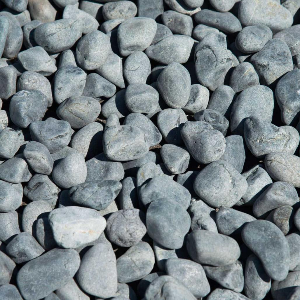 5 bolsas de piedras grises de 10 kg