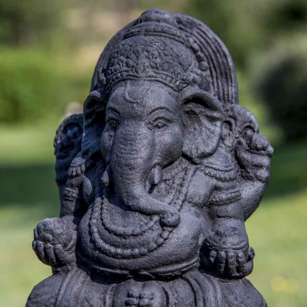 Estatua ganesh 40 cm negro Estatua ganesh 40 cm negro