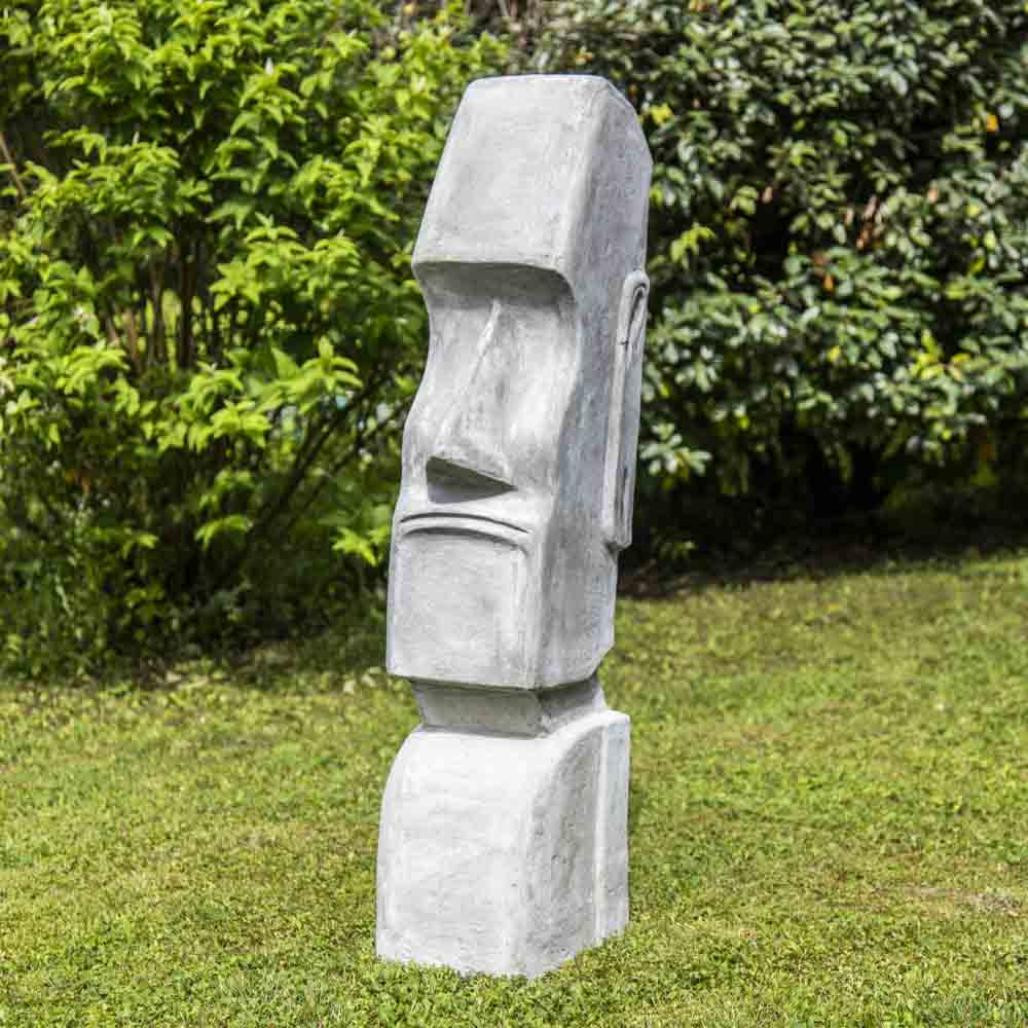 Estatua moài isla de pascua jardàn zen 1,20 m Estatua moài isla de pascua jardàn zen 1,20 m