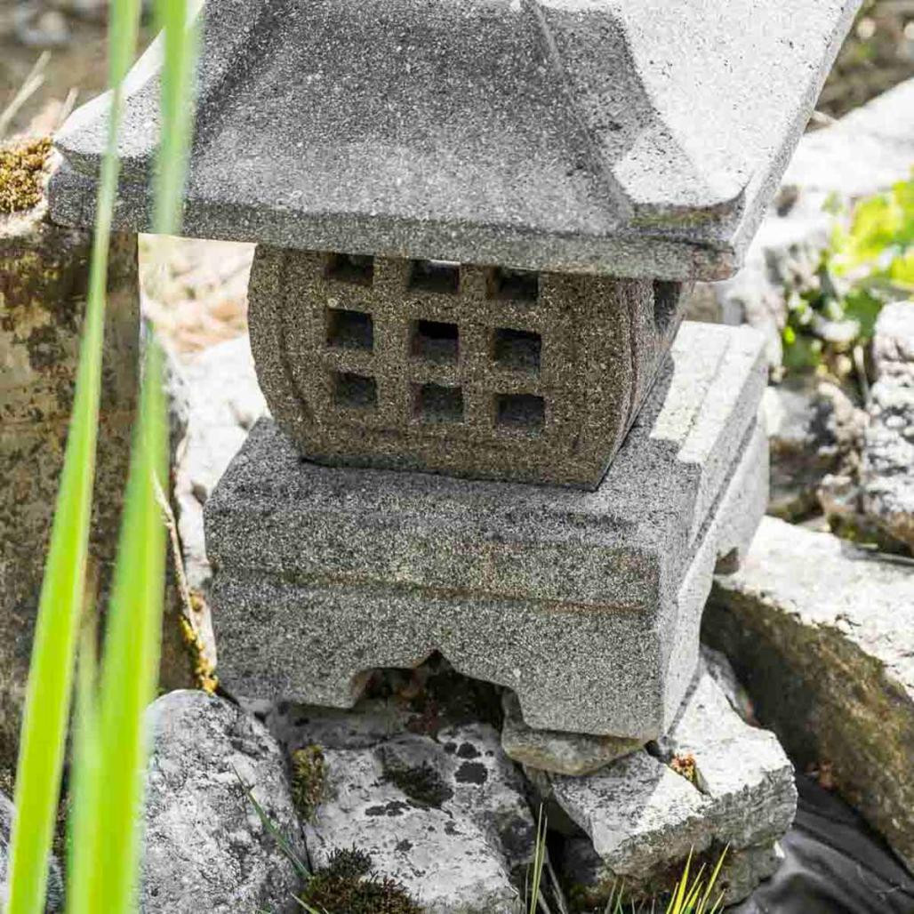 Linterna de jardàn japonés 40 cm Linterna de jardàn japonés 40 cm