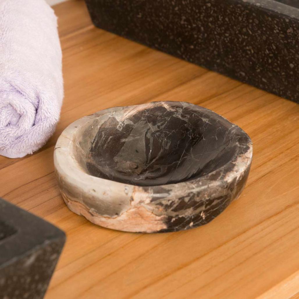 Jabonera de madera petrificada Jabonera de madera petrificada