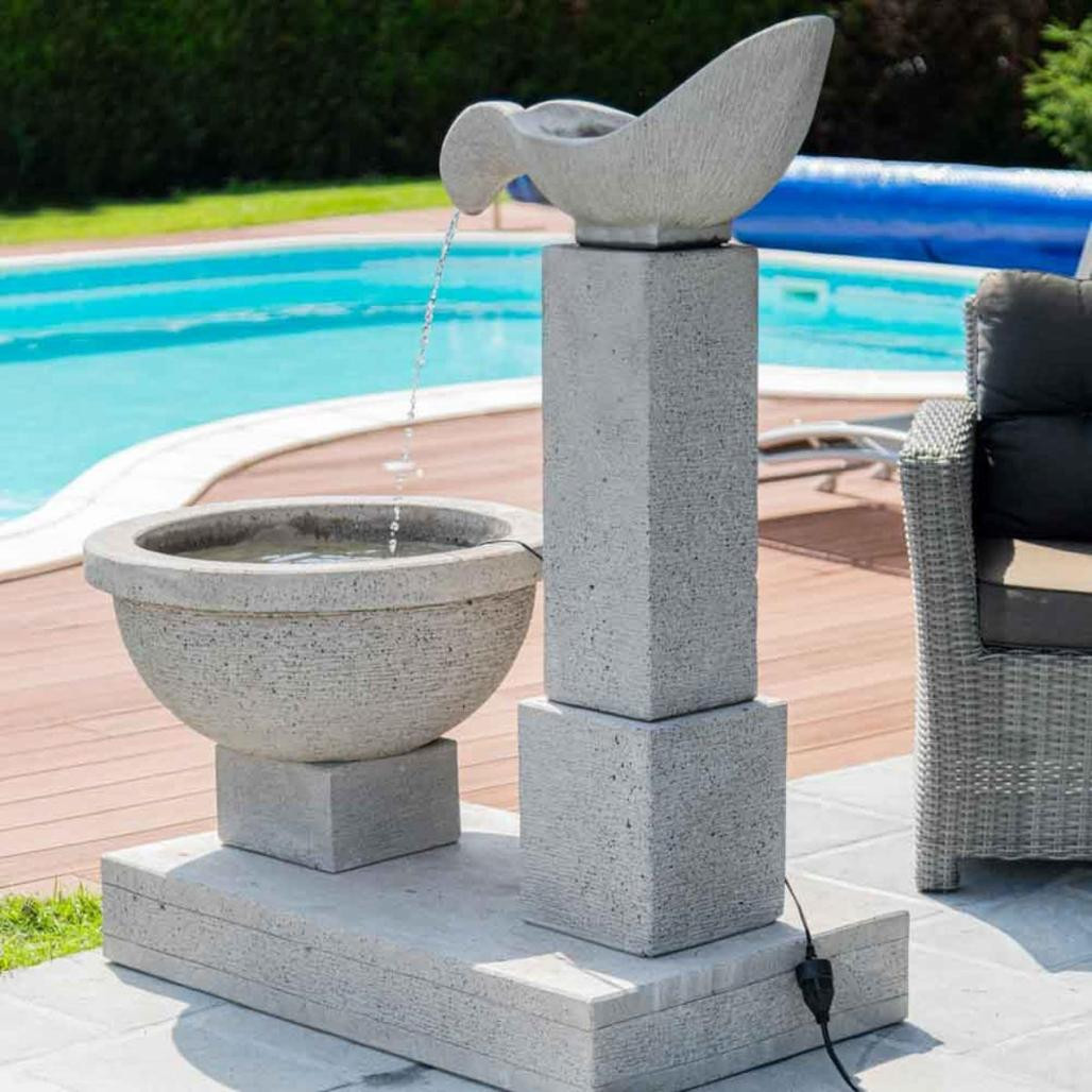 Fuente de jardà­n cascada 120 cm