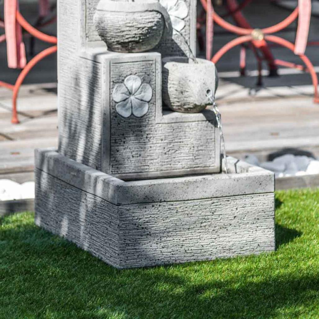 Fuente de jardàn cascada 4 copas 90 cm Fuente de jardàn cascada 4 copas 90 cm