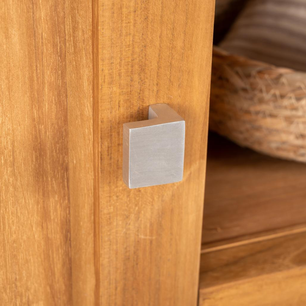Mueble de teca cuarto de baño Théa 130 cm Mueble de teca cuarto de baño Théa 130 cm