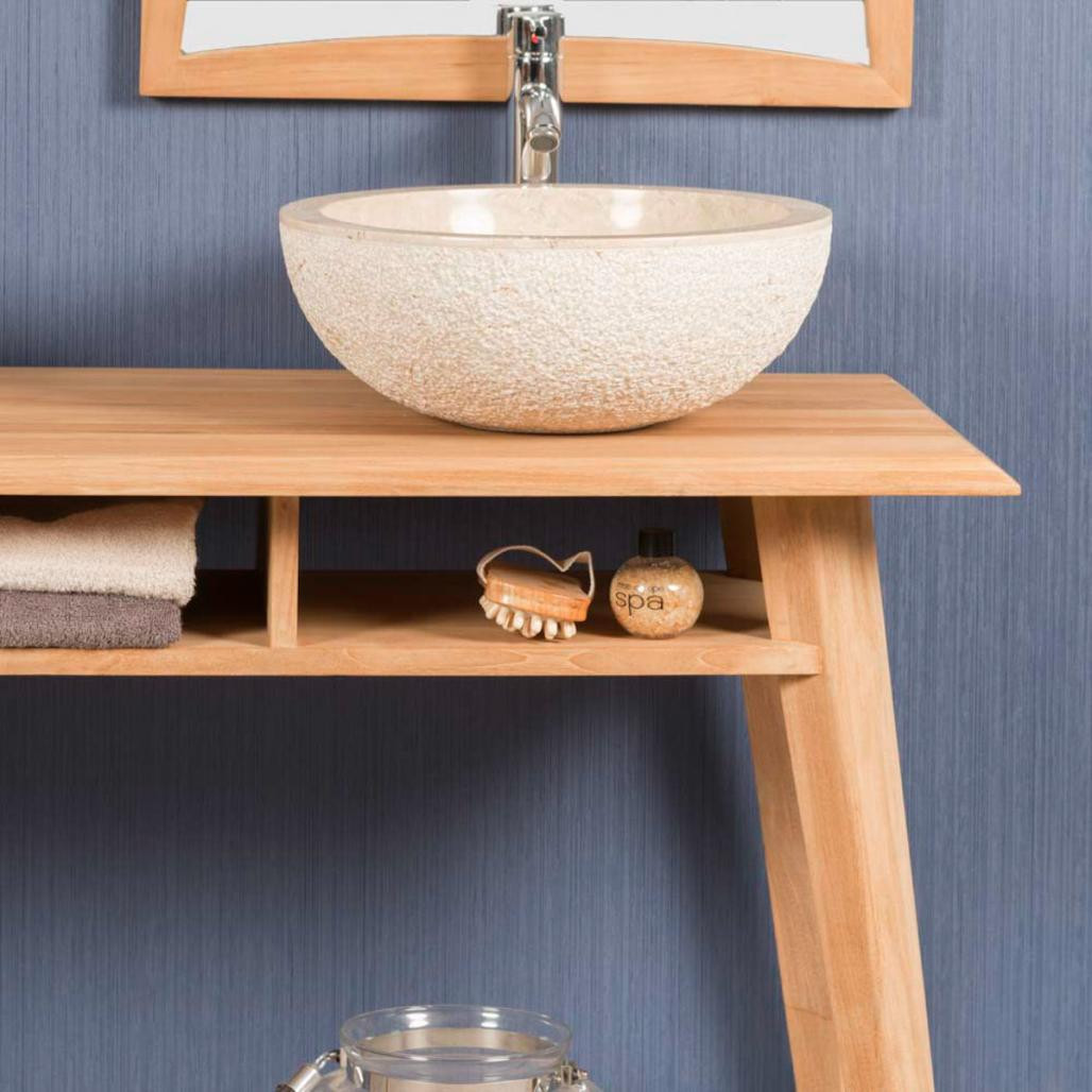 Mueble de teca para lavabo Tango 140 cm Mueble de teca para lavabo Tango 140 cm