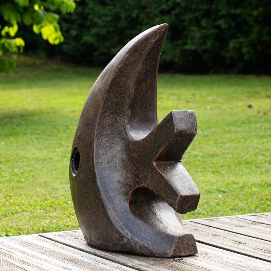 Decoración moderna jardàn estatua posición modelo pequeà±o marrón 50 cm Decoración moderna jardàn estatua posición modelo pequeà±o marrón 50 cm