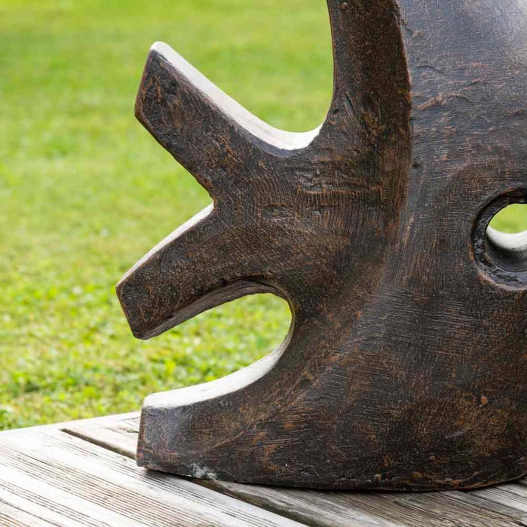 Decoración moderna jardàn estatua posición modelo pequeà±o marrón 50 cm Decoración moderna jardàn estatua posición modelo pequeà±o marrón 50 cm