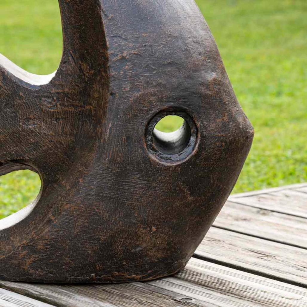 Decoración moderna jardàn estatua posición modelo pequeà±o marrón 50 cm Decoración moderna jardàn estatua posición modelo pequeà±o marrón 50 cm