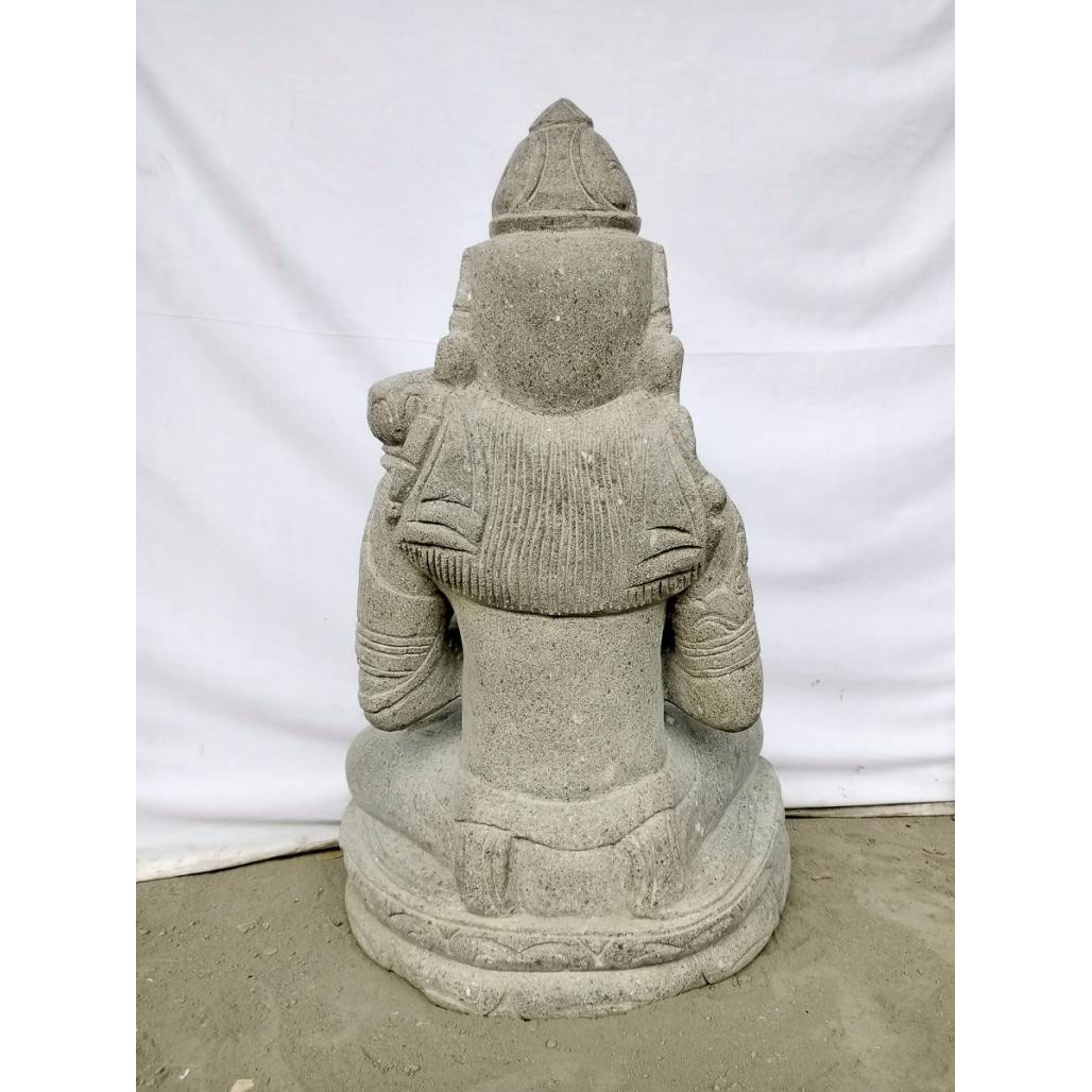 Estatua de piedra volcànica diosa dewi posición chakra 80 cm Estatua de piedra volcànica diosa dewi posición chakra 80 cm