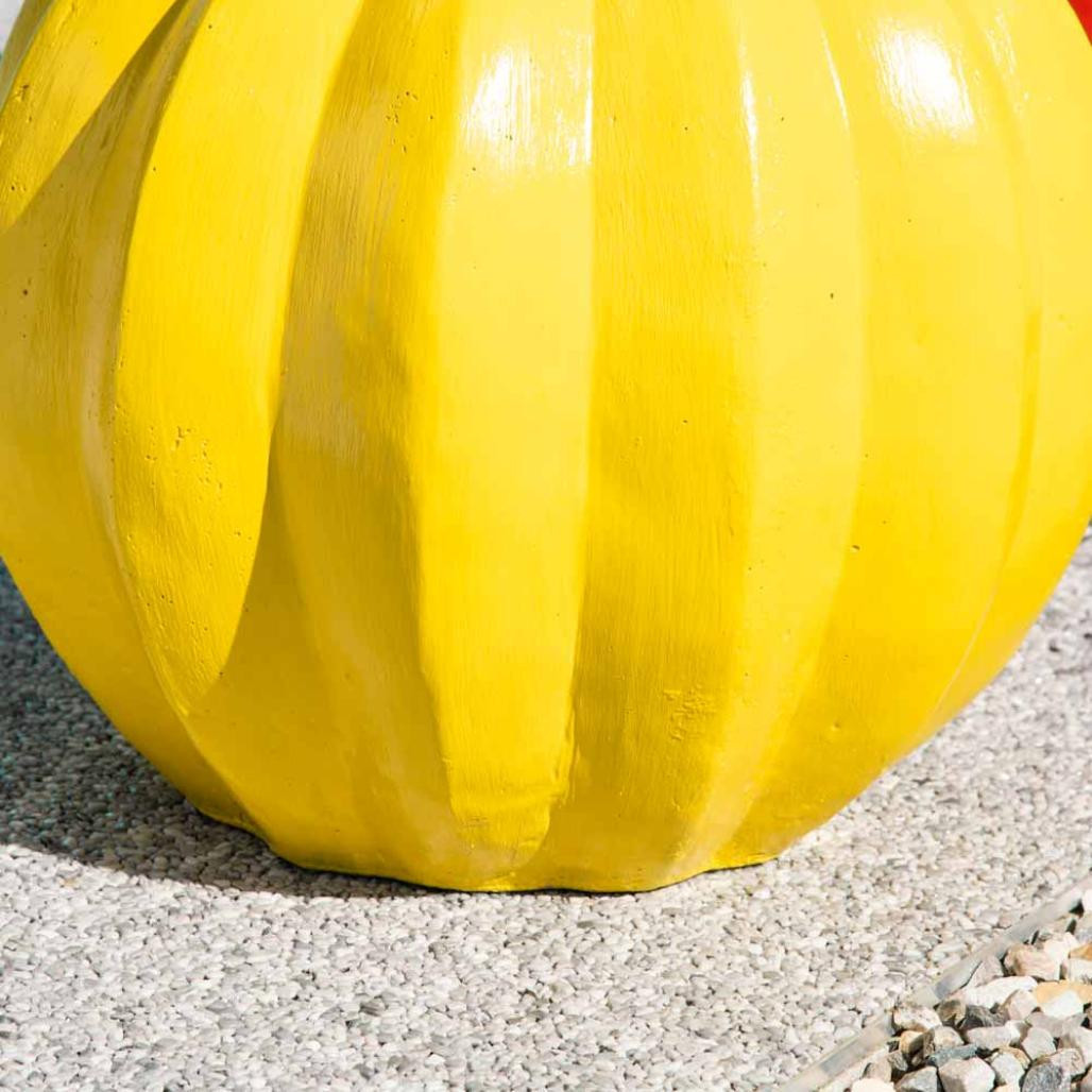 Estatua jardàn decorativa cactus amarillo 45 cm Estatua jardàn decorativa cactus amarillo 45 cm