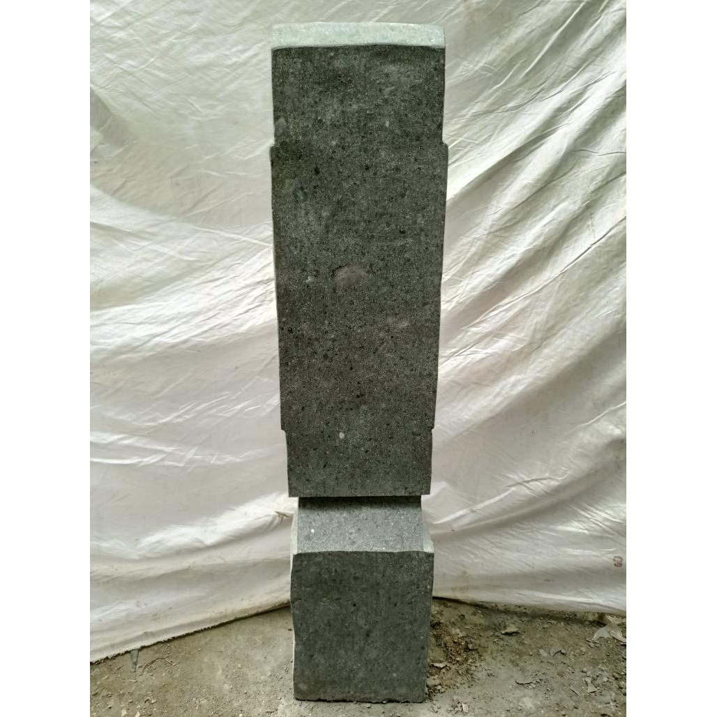 Estatua de piedra cara alargada 120 cm Estatua de piedra cara alargada 120 cm