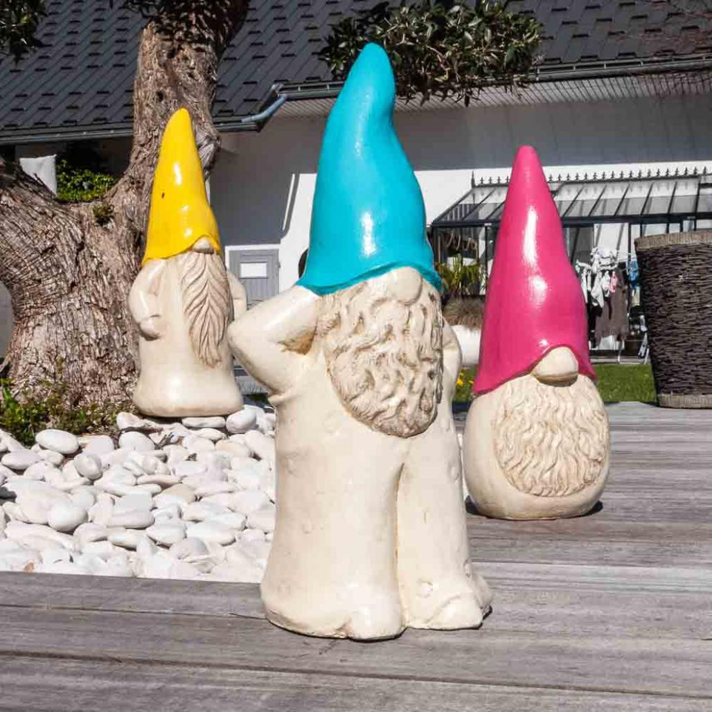 Escultura de jardàn decorativo tomte 50 cm turquesa Escultura de jardàn decorativo tomte 50 cm turquesa