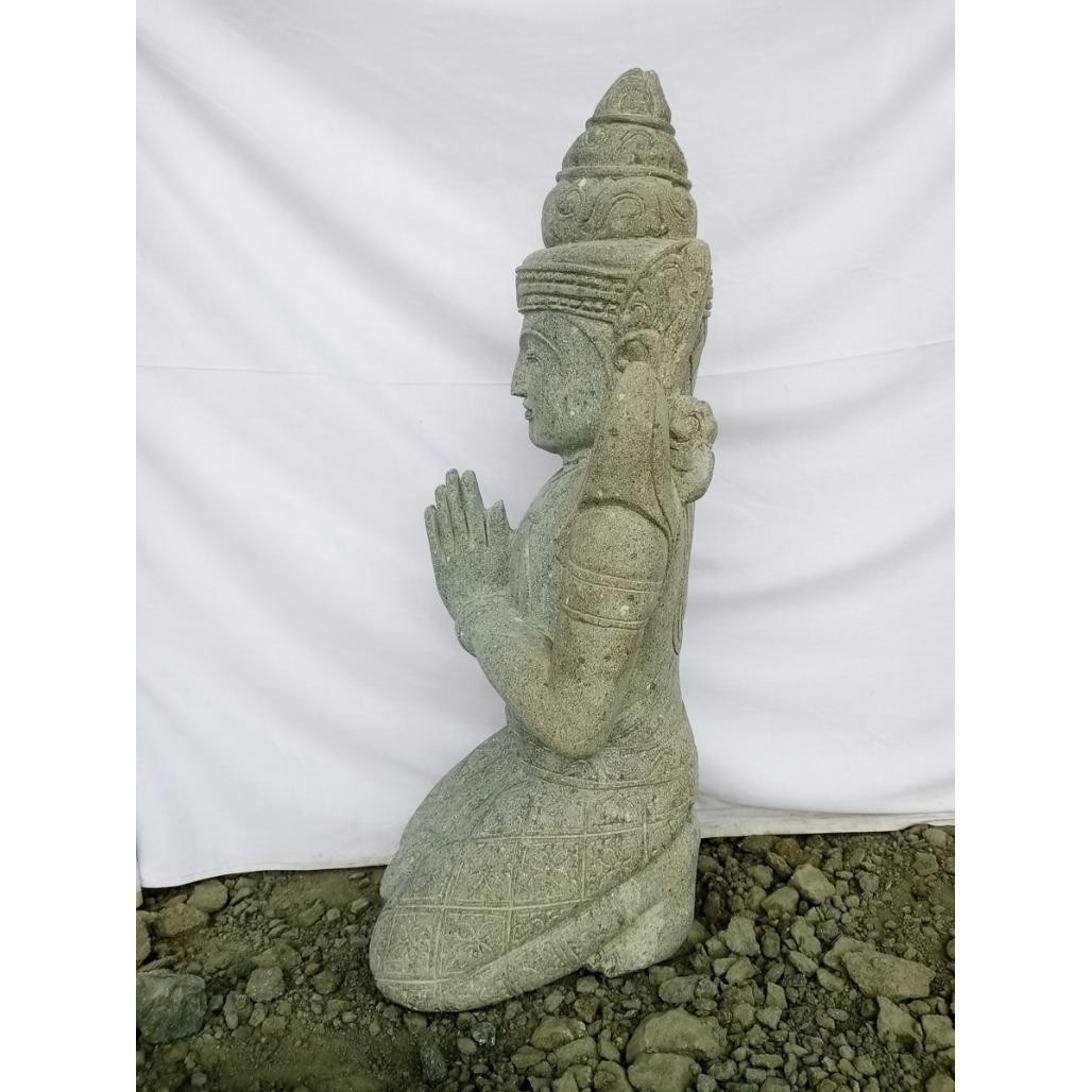 Estatua de jardà­n zen teppanom buda en piedra 100 cm