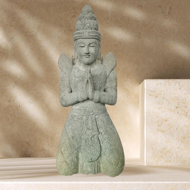 Estatua de piedra teppanom thai buddha 120 cm