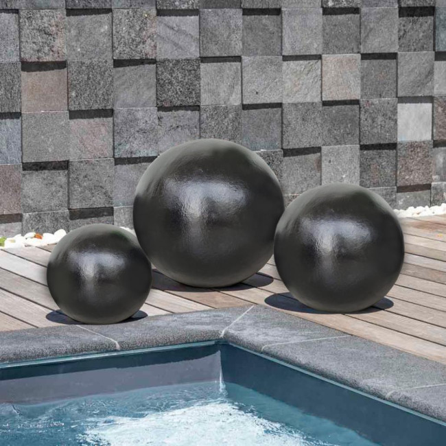 Trào de bolas decorativas diseà±as negras