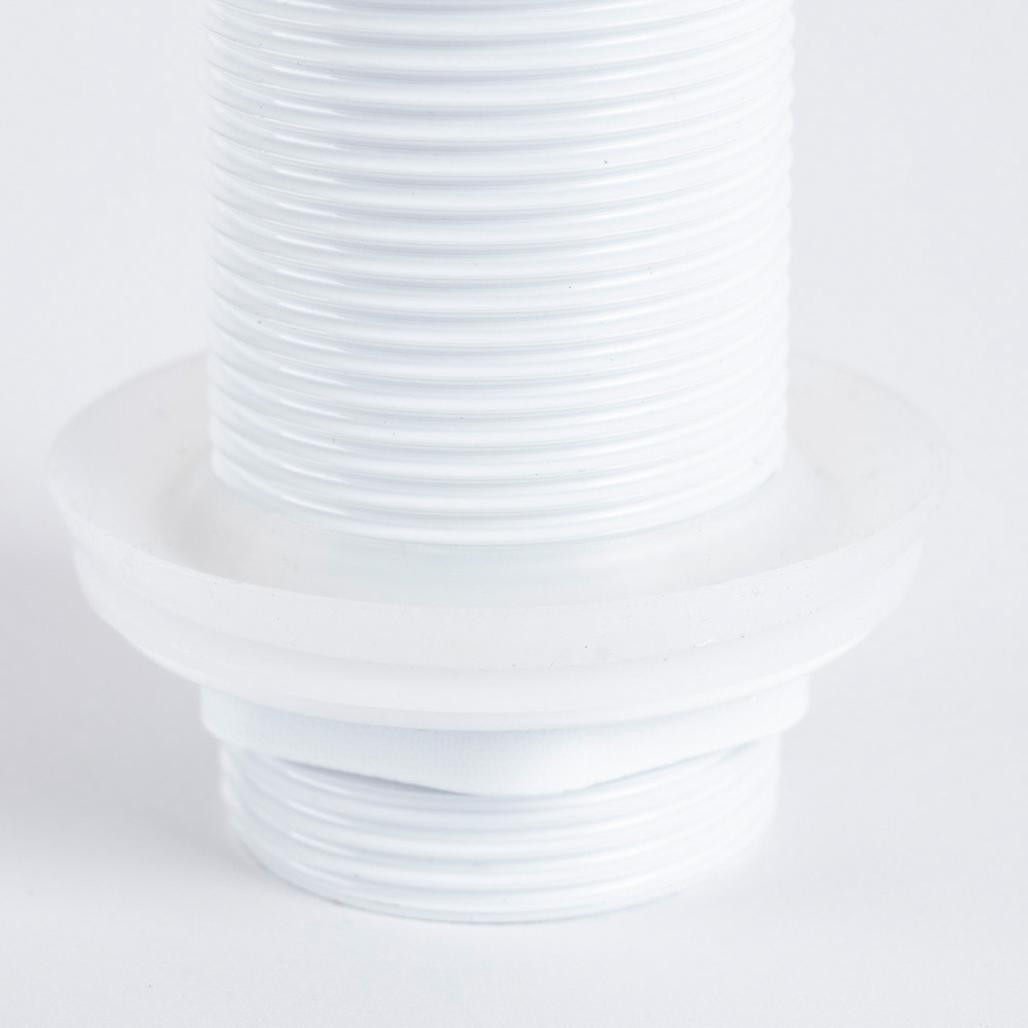 Válvula click clack sin rebosadero, blanca