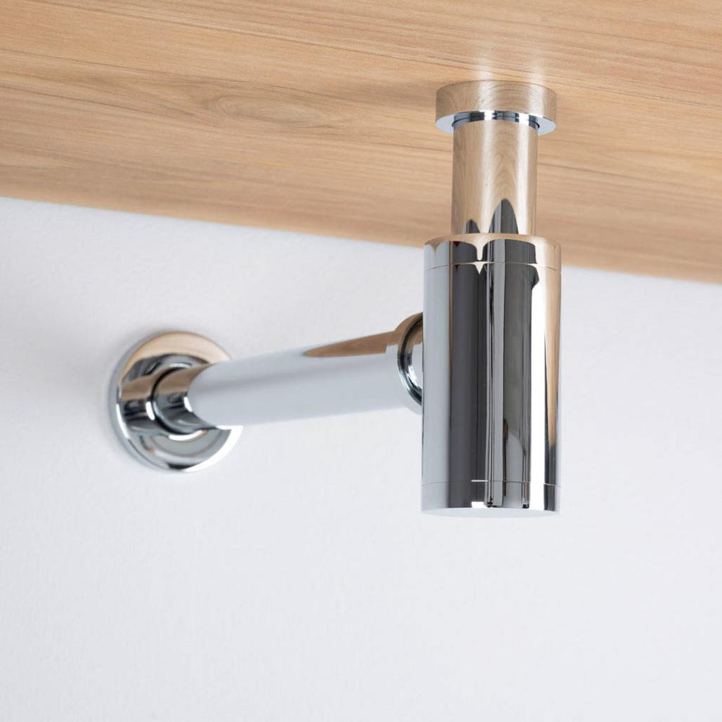 Sifón cilíndrico cromado Sifón cilíndrico cromado