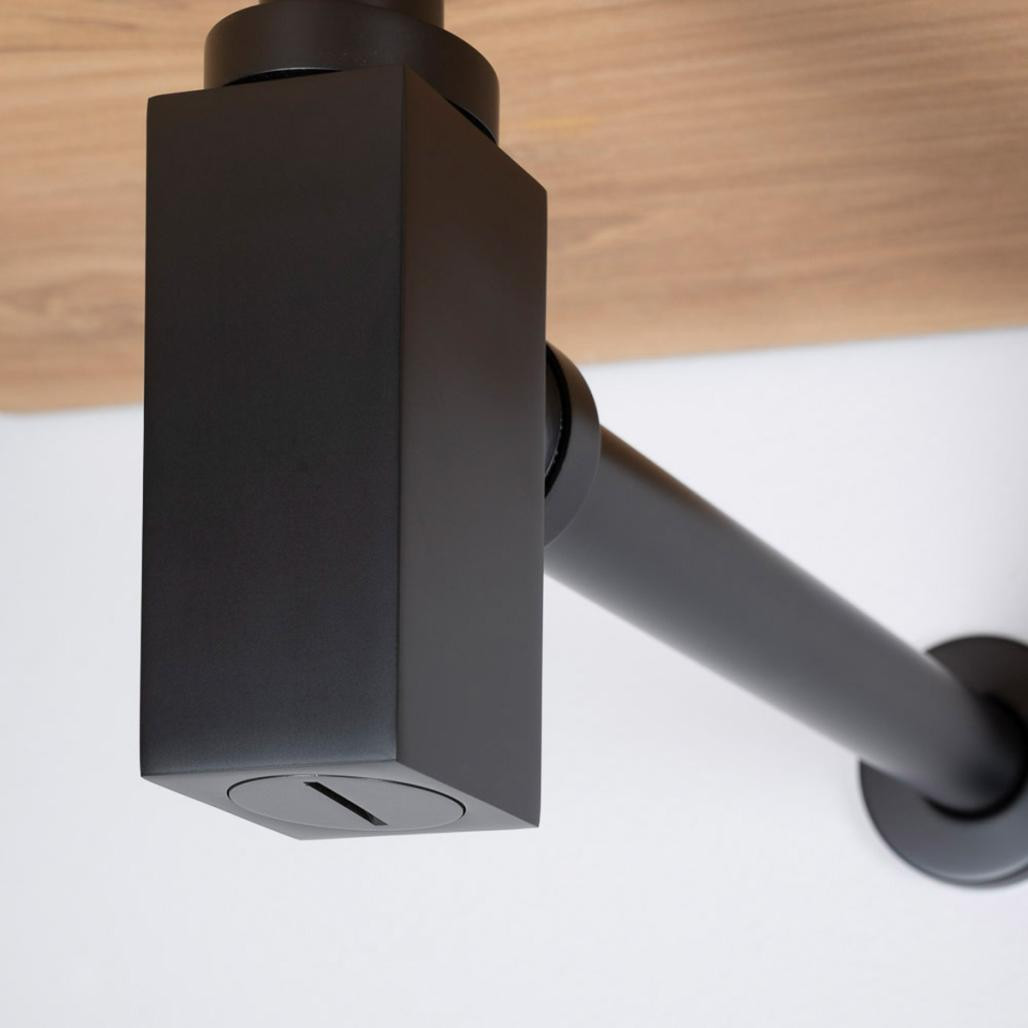 Sifón cuadrado negro mate Sifón cuadrado negro mate