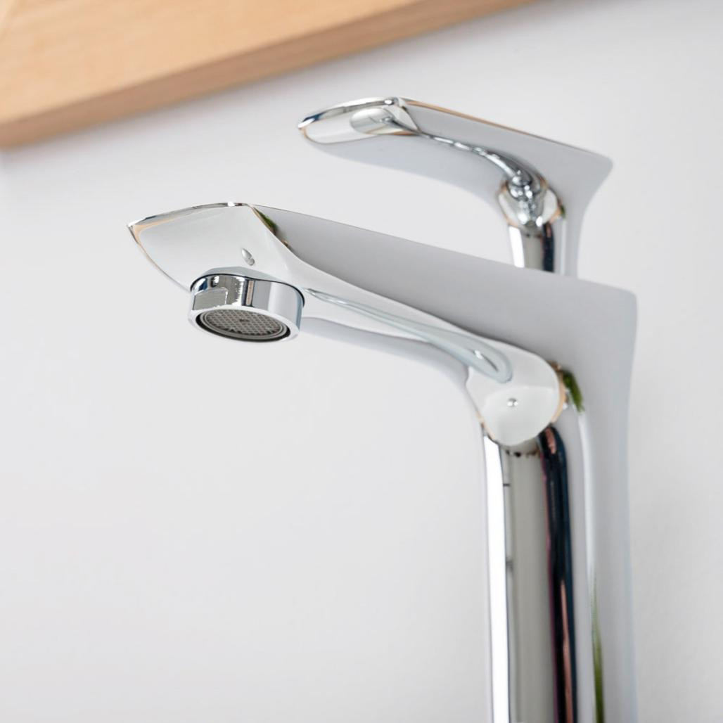 Grifo para lavabo de cuarto Ems cromado