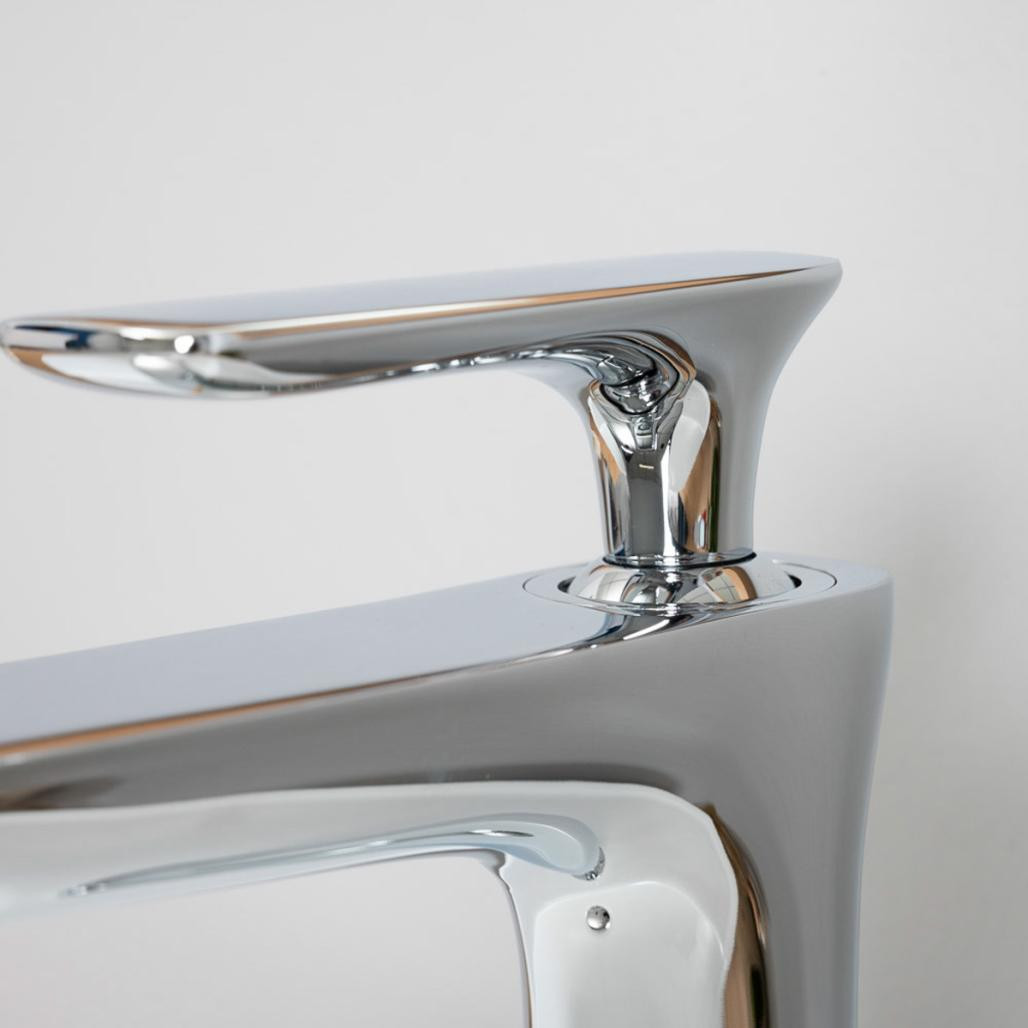 Grifo para lavabo de cuarto Ems cromado