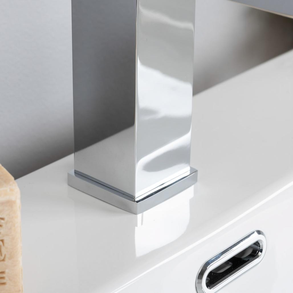 Grifo cascada para lavabo Shannon cromado