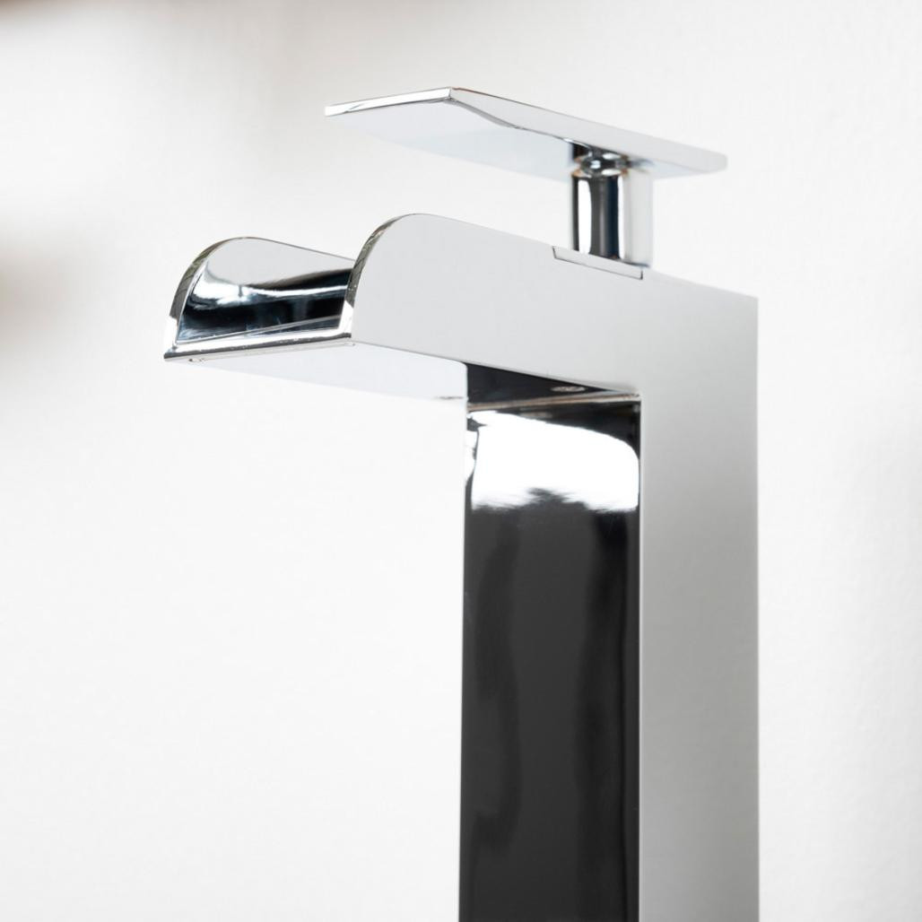 Grifo tipo cascada para lavabo Shannon cromado Grifo tipo cascada para lavabo Shannon cromado