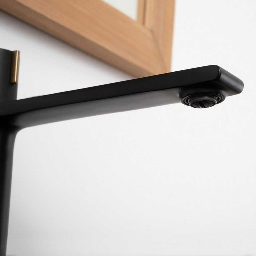 Grifo lavabo monomando progresivo Tamisa black Grifo lavabo monomando progresivo Tamisa black