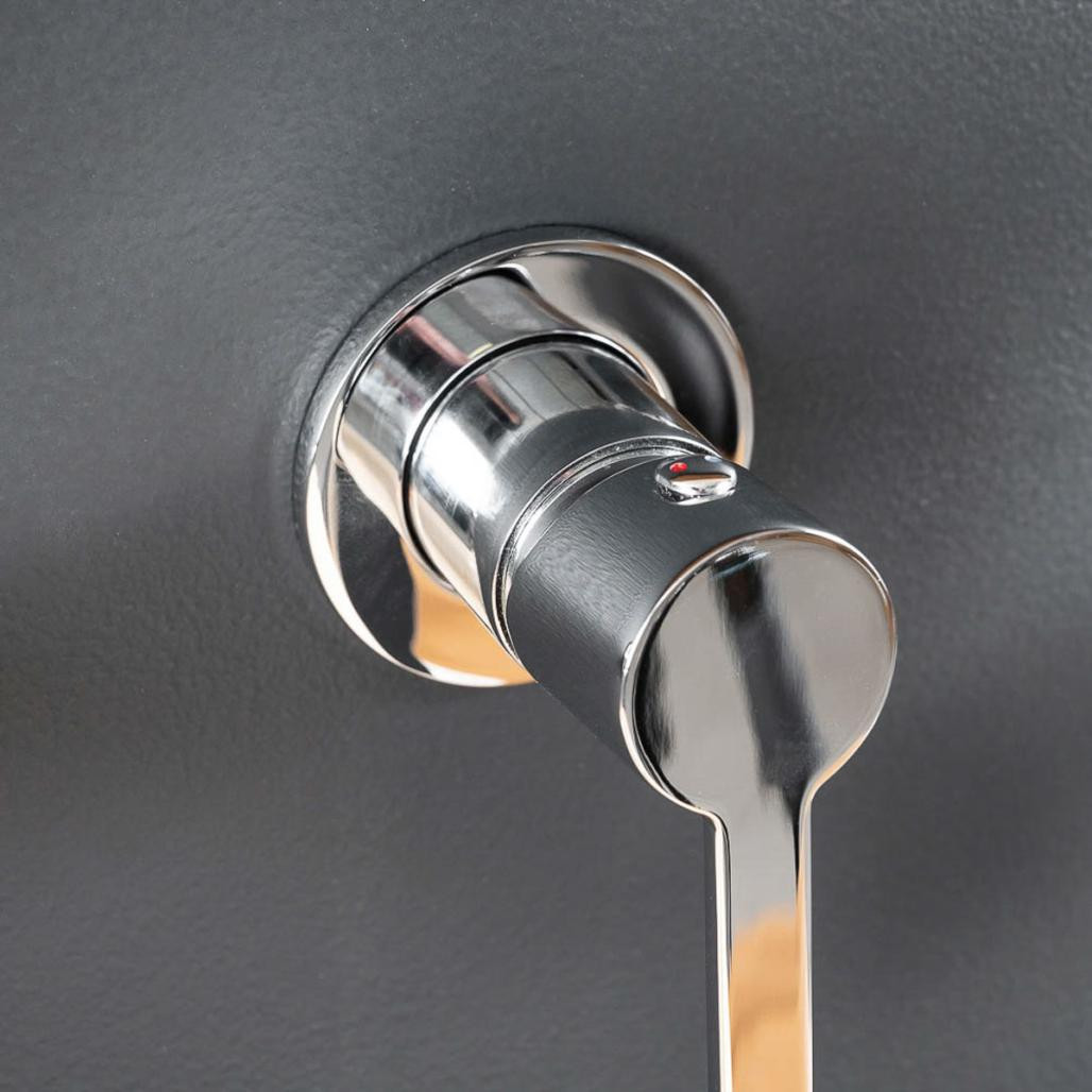 Grifo de pared para lavabo Tamisa cromado