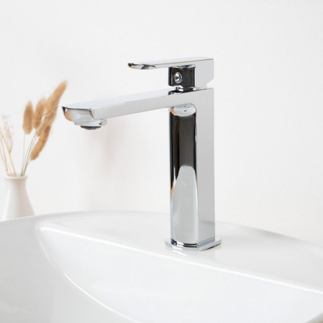 Grifo para lavabo monomando Louga cromado