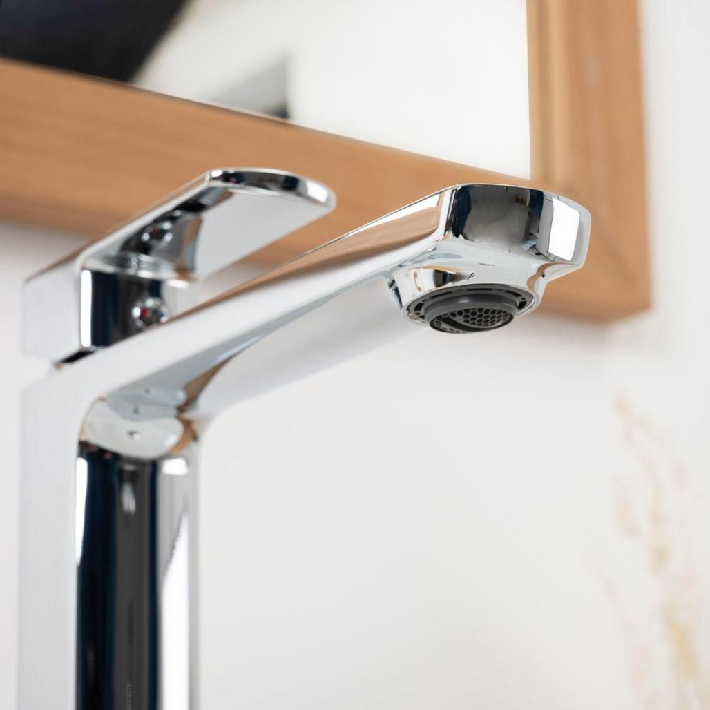 Grifo para lavabo monomando Louga cromado