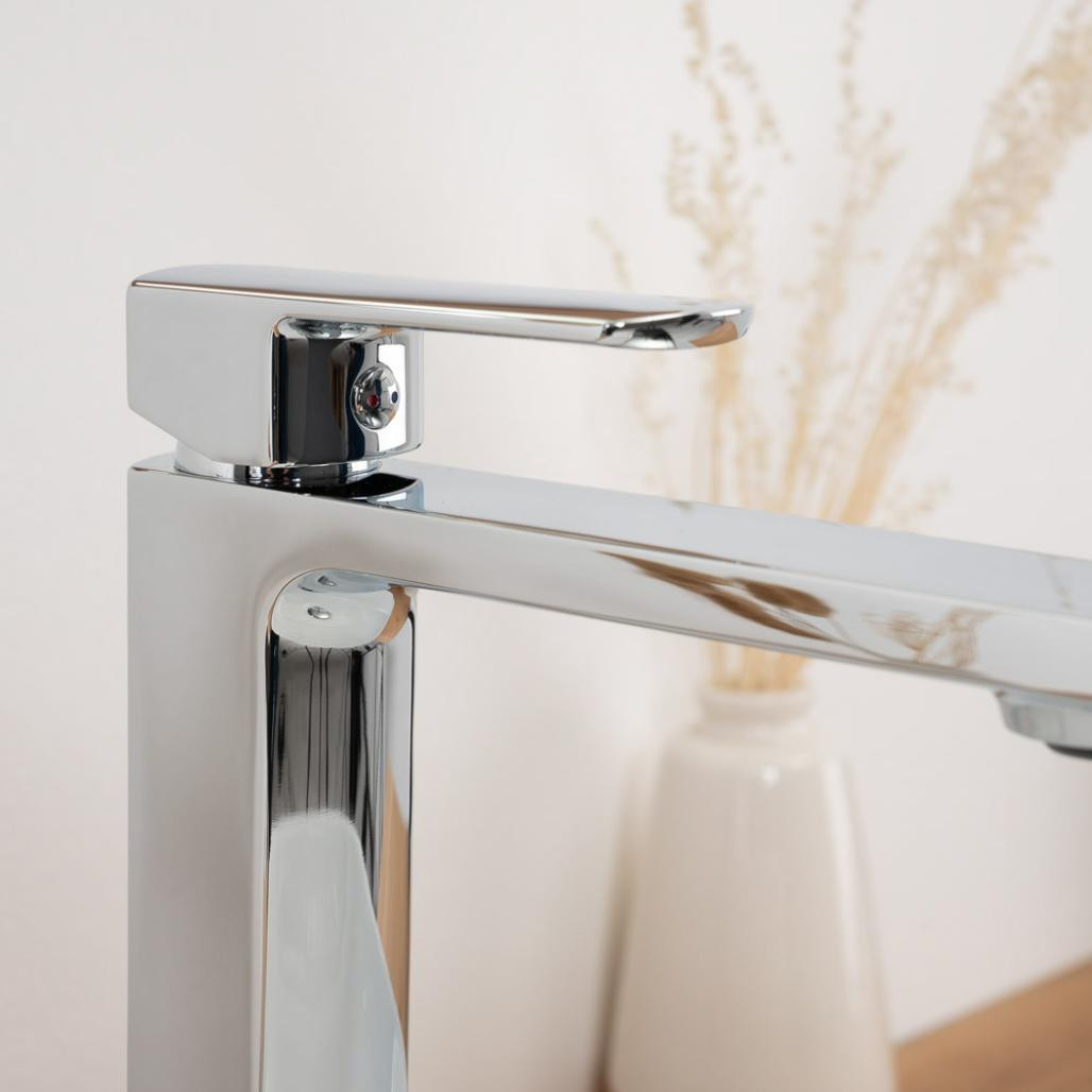 Grifo para lavabo monomando Louga cromado