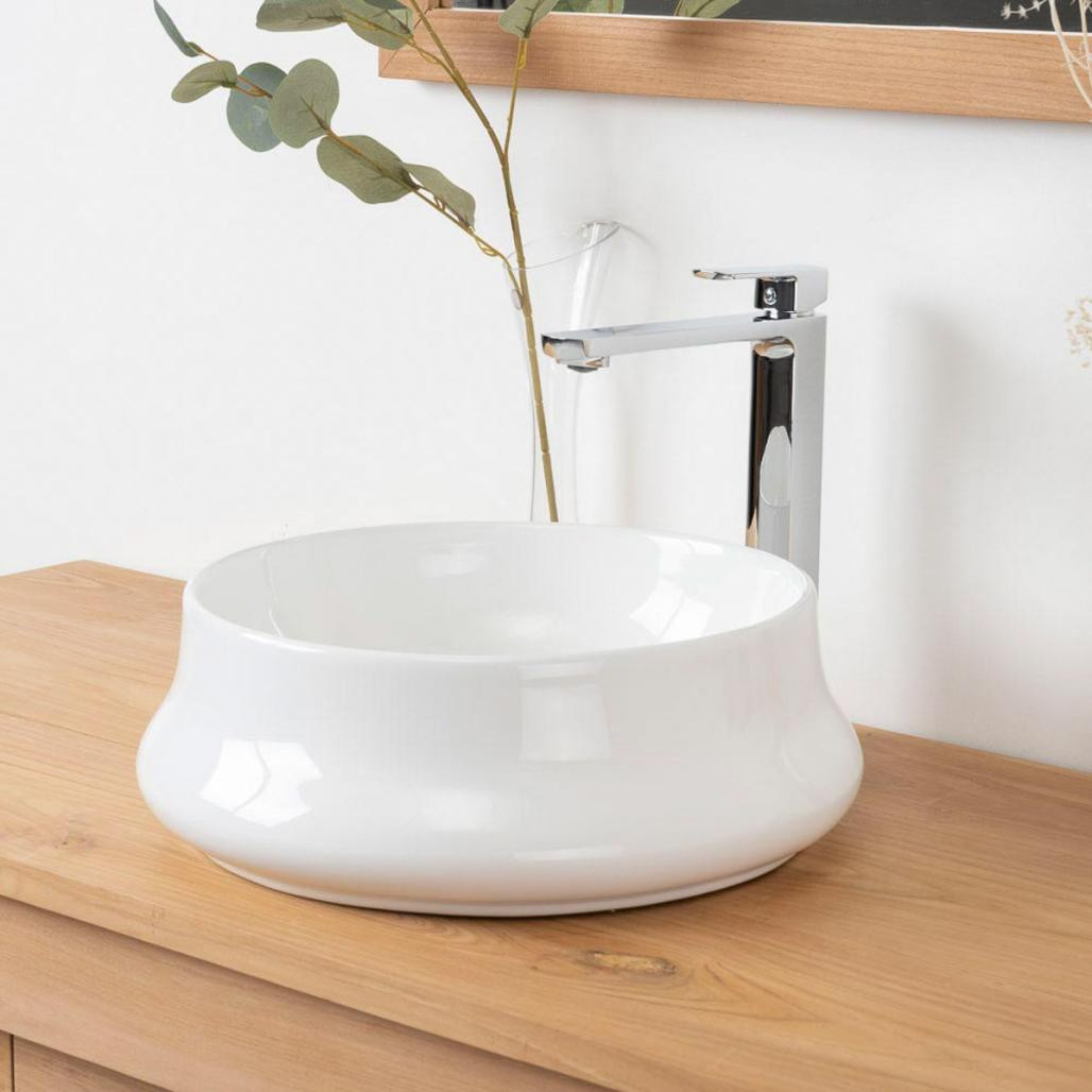 Lavabo de cerámica Axel 41cm Lavabo de cerámica Axel 41cm