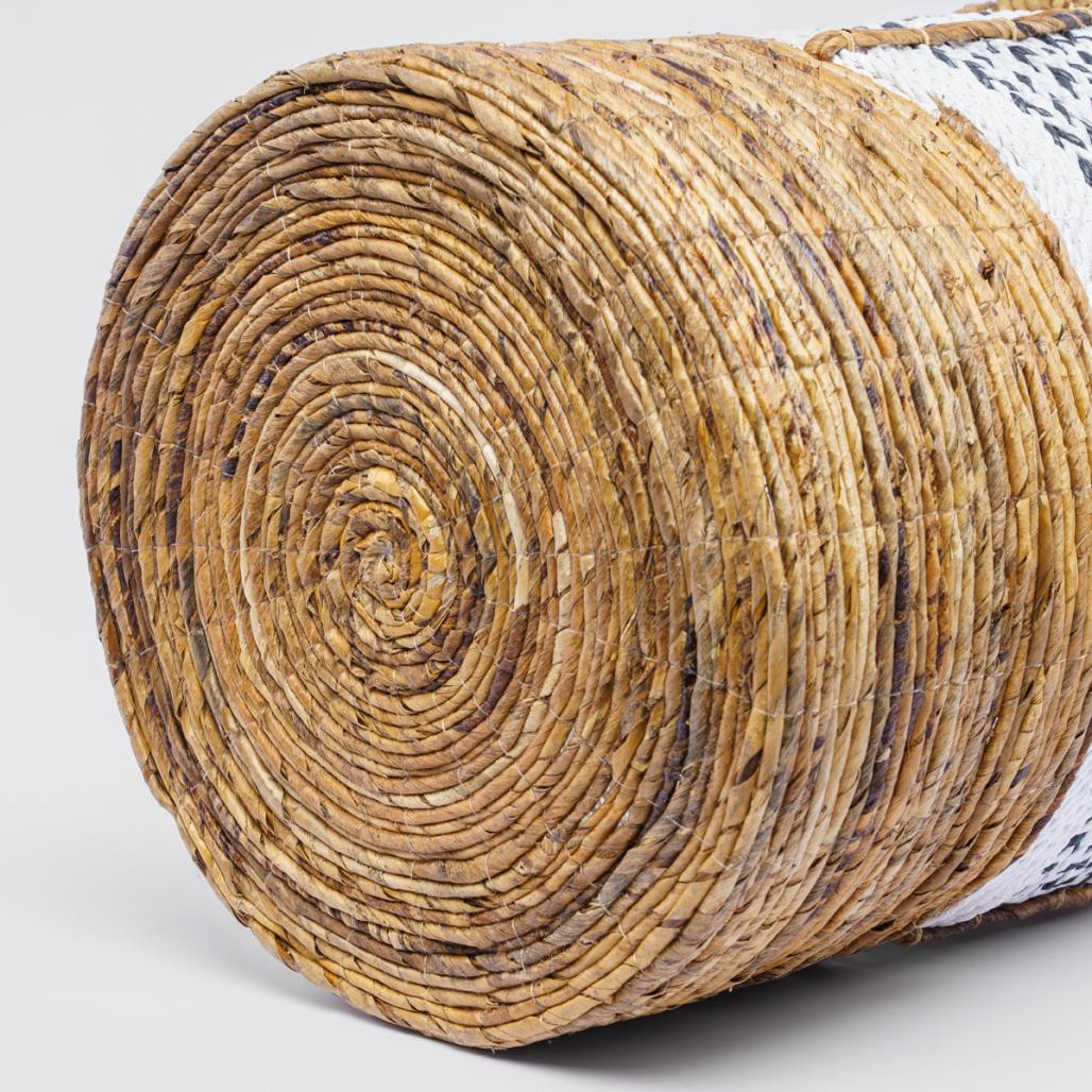 Gran cesta con asas de fibra vegetal XL Sookie Gran cesta con asas de fibra vegetal XL Sookie