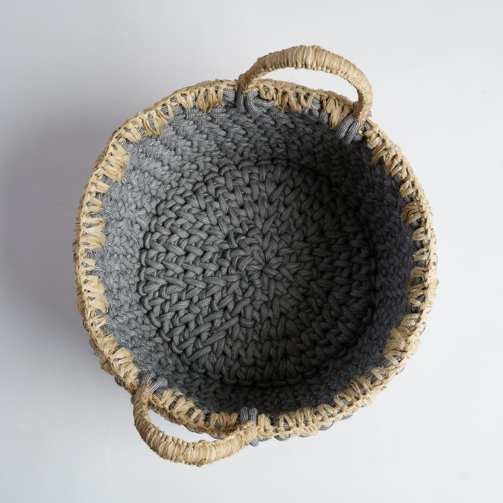 Cesta de cuerda L Eika